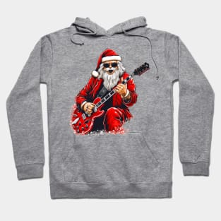 Guitar Santa Hoodie